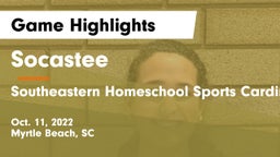 Socastee  vs Southeastern Homeschool Sports Cardinals Game Highlights - Oct. 11, 2022