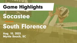 Socastee  vs South Florence  Game Highlights - Aug. 10, 2023