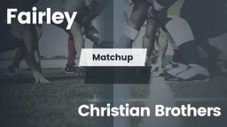 Matchup: Fairley  vs. Christian Brothers  2016