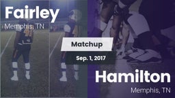 Matchup: Fairley  vs. Hamilton  2017