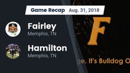 Recap: Fairley  vs. Hamilton  2018