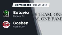 Recap: Batavia  vs. Goshen  2017