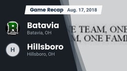 Recap: Batavia  vs. Hillsboro 2018