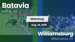 Matchup: Batavia  vs. Williamsburg  2018