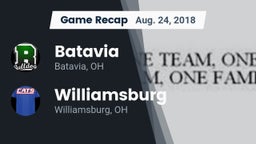 Recap: Batavia  vs. Williamsburg  2018