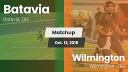 Matchup: Batavia  vs. Wilmington  2018
