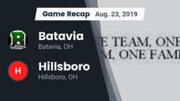 Recap: Batavia  vs. Hillsboro 2019