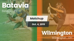 Matchup: Batavia  vs. Wilmington  2019
