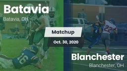 Matchup: Batavia  vs. Blanchester  2020