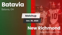 Matchup: Batavia  vs. New Richmond  2020
