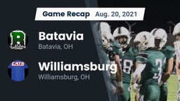 Recap: Batavia  vs. Williamsburg  2021