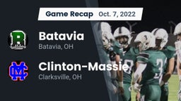 Recap: Batavia  vs. Clinton-Massie  2022