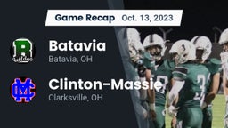 Recap: Batavia  vs. Clinton-Massie  2023