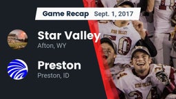 Recap: Star Valley  vs. Preston  2017