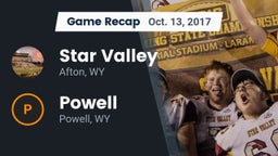 Recap: Star Valley  vs. Powell  2017