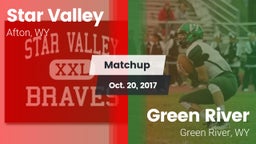 Matchup: Star Valley High vs. Green River  2017