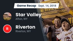Recap: Star Valley  vs. Riverton  2018