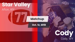 Matchup: Star Valley High vs. Cody  2018