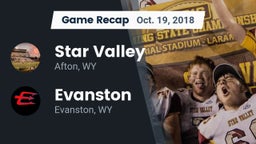 Recap: Star Valley  vs. Evanston  2018