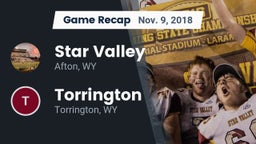 Recap: Star Valley  vs. Torrington  2018