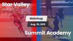 Matchup: Star Valley High vs. Summit Academy  2019