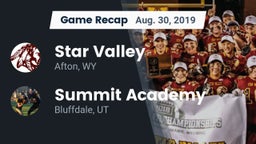 Recap: Star Valley  vs. Summit Academy  2019