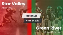 Matchup: Star Valley High vs. Green River  2019