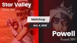Matchup: Star Valley High vs. Powell  2019