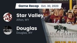 Recap: Star Valley  vs. Douglas  2020