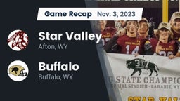 Recap: Star Valley  vs. Buffalo  2023