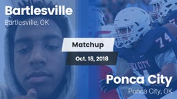 Matchup: Bartlesville High vs. Ponca City  2018