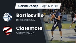 Recap: Bartlesville  vs. Claremore  2019