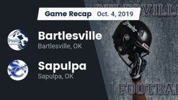 Recap: Bartlesville  vs. Sapulpa  2019