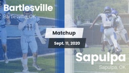 Matchup: Bartlesville High vs. Sapulpa  2020