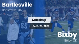 Matchup: Bartlesville High vs. Bixby  2020