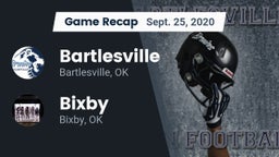 Recap: Bartlesville  vs. Bixby  2020