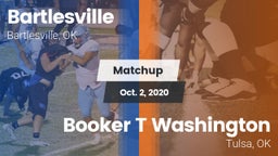 Matchup: Bartlesville High vs. Booker T Washington  2020