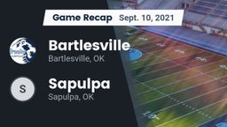 Recap: Bartlesville  vs. Sapulpa  2021
