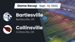 Recap: Bartlesville  vs. Collinsville  2022