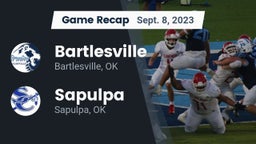 Recap: Bartlesville  vs. Sapulpa  2023