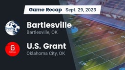 Recap: Bartlesville  vs. U.S. Grant  2023