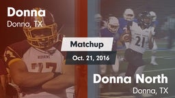 Matchup: Donna  vs. Donna North  2016