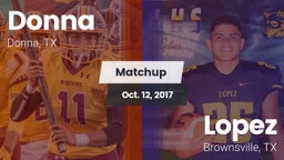 Matchup: Donna  vs. Lopez  2017