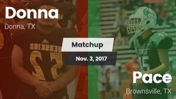 Matchup: Donna  vs. Pace  2017