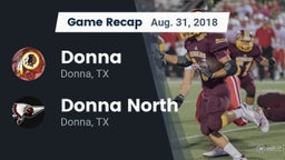 Recap: Donna  vs. Donna North  2018