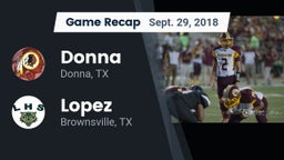 Recap: Donna  vs. Lopez  2018