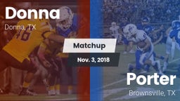 Matchup: Donna  vs. Porter  2018