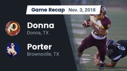Recap: Donna  vs. Porter  2018