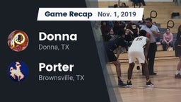 Recap: Donna  vs. Porter  2019