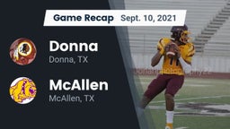 Recap: Donna  vs. McAllen  2021